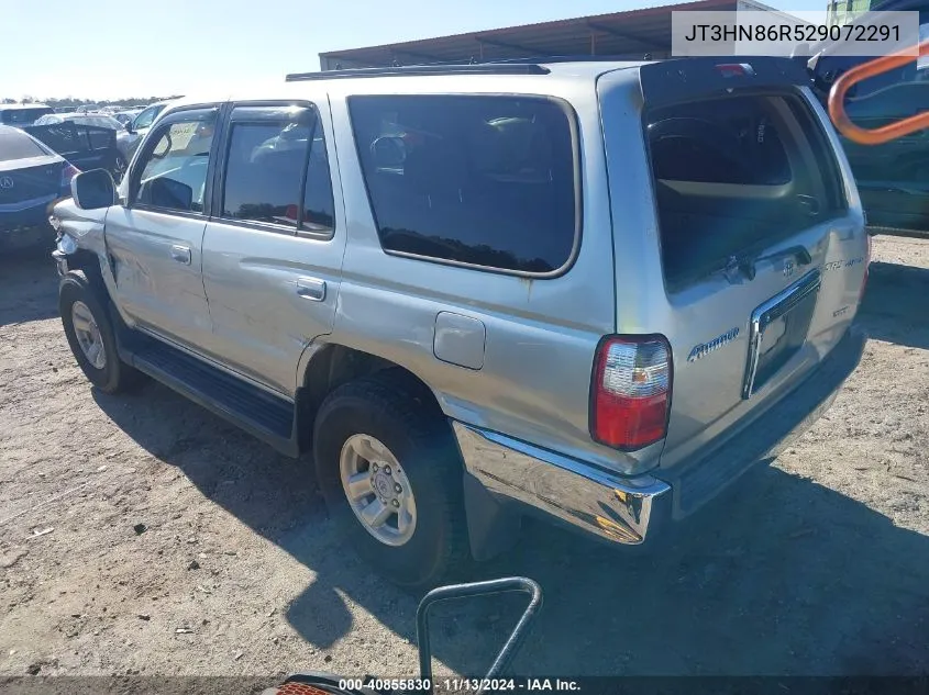 2002 Toyota 4Runner Sr5 V6 VIN: JT3HN86R529072291 Lot: 40855830