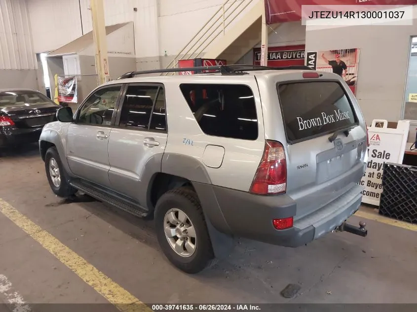 JTEZU14R130001037 2003 Toyota 4Runner Sr5 V6