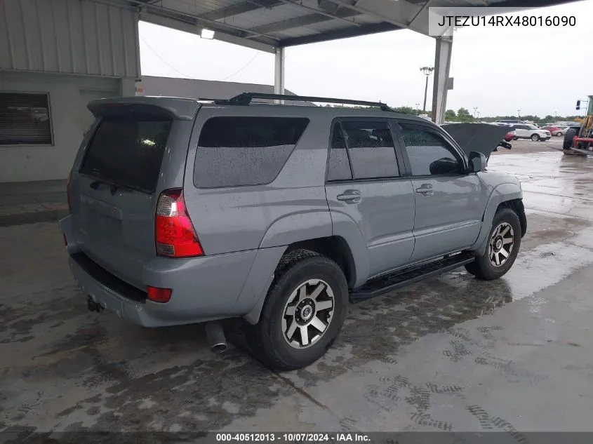 JTEZU14RX48016090 2004 Toyota 4Runner Sr5/Sport