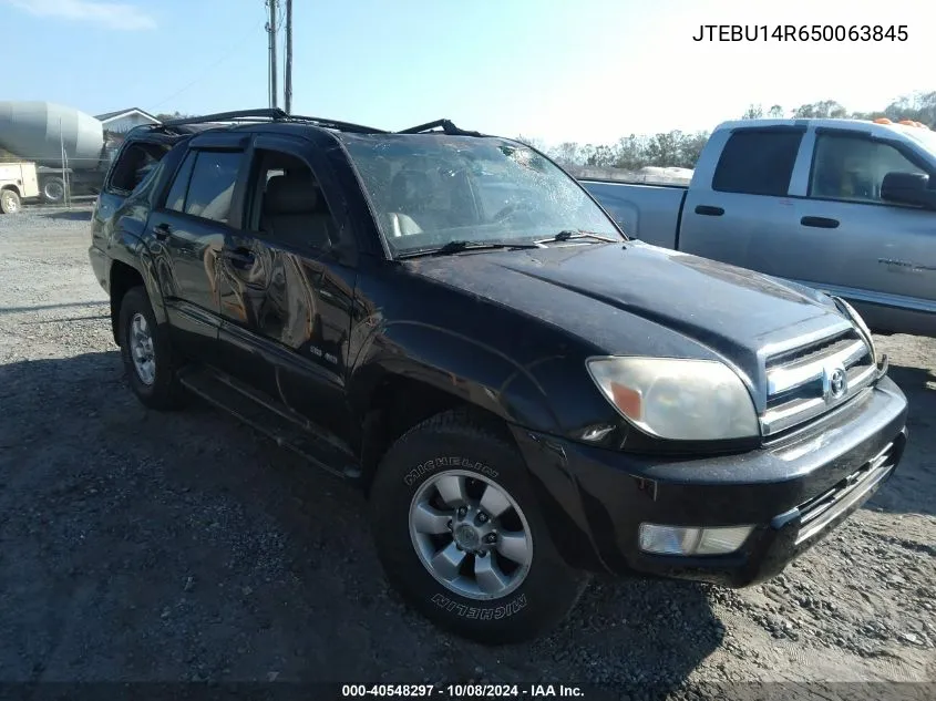 2005 Toyota 4Runner Sr5 V6 VIN: JTEBU14R650063845 Lot: 40548297