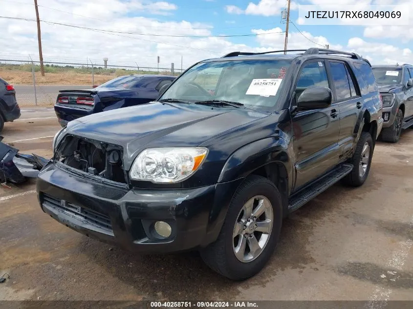 JTEZU17RX68049069 2006 Toyota 4Runner Limited