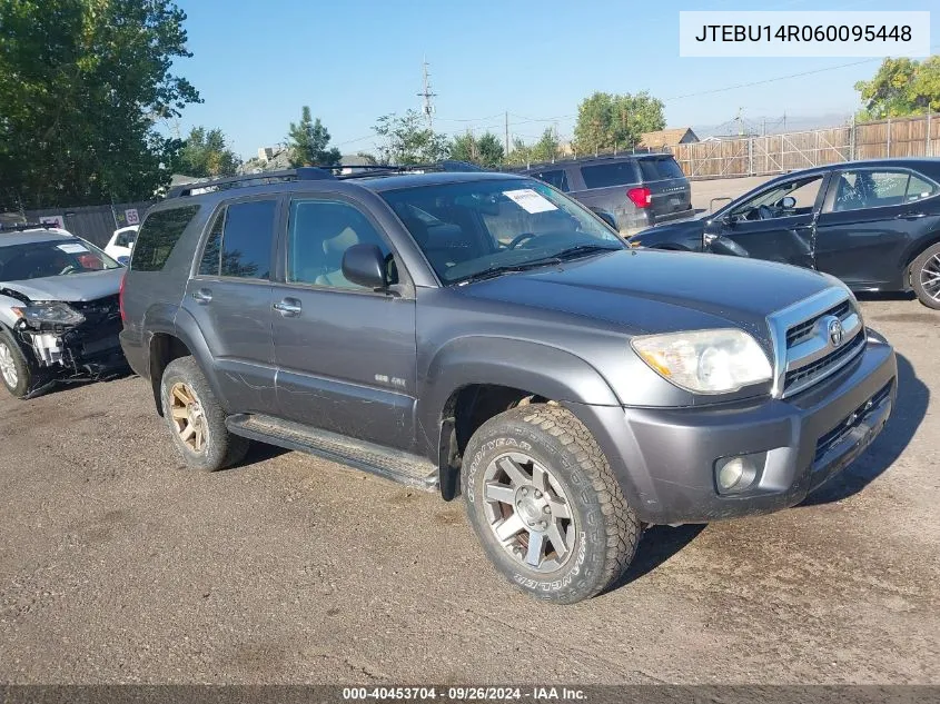 2006 Toyota 4Runner Sr5 V6 VIN: JTEBU14R060095448 Lot: 40453704