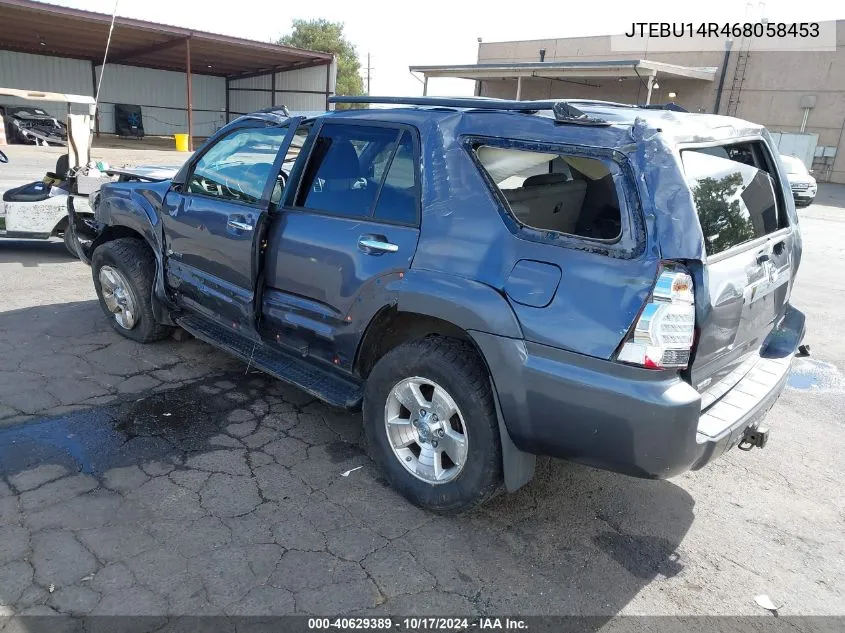 2006 Toyota 4Runner Sr5 V6 VIN: JTEBU14R468058453 Lot: 40629389