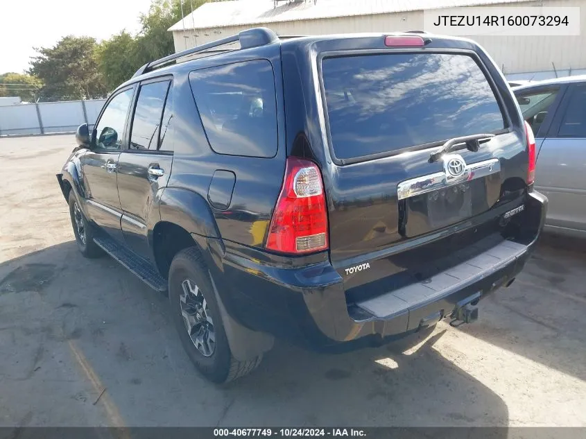 JTEZU14R160073294 2006 Toyota 4Runner Sr5/Sport