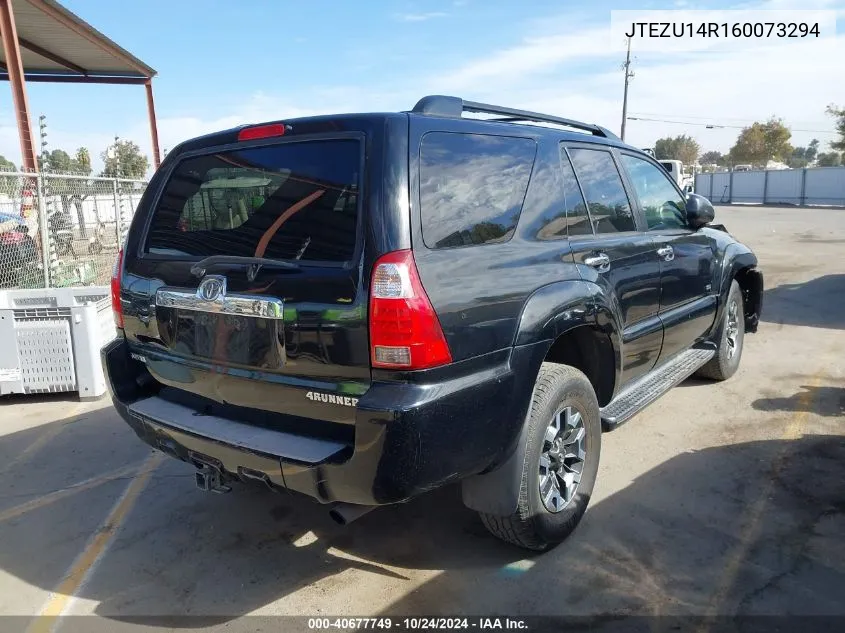 JTEZU14R160073294 2006 Toyota 4Runner Sr5/Sport