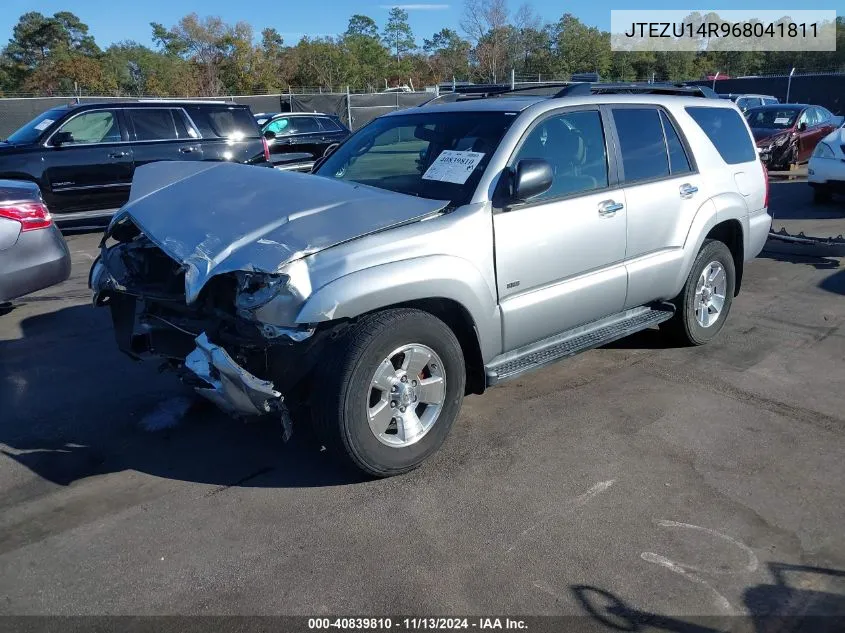 JTEZU14R968041811 2006 Toyota 4Runner Sr5 V6