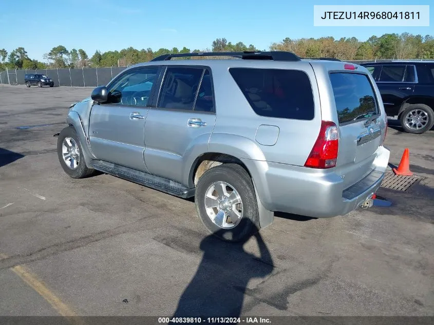 JTEZU14R968041811 2006 Toyota 4Runner Sr5 V6