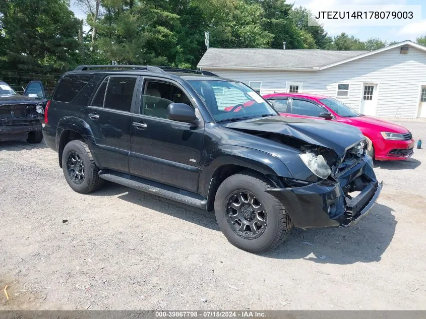 2007 Toyota 4Runner Sr5 V6 VIN: JTEZU14R178079003 Lot: 39867798