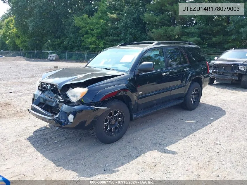 2007 Toyota 4Runner Sr5 V6 VIN: JTEZU14R178079003 Lot: 39867798