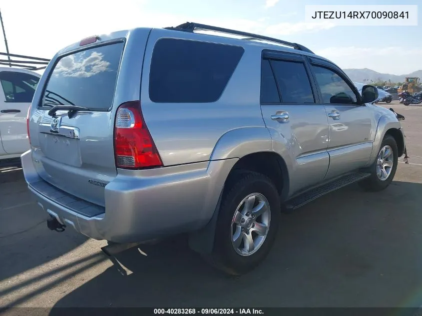 JTEZU14RX70090841 2007 Toyota 4Runner Sr5 V6