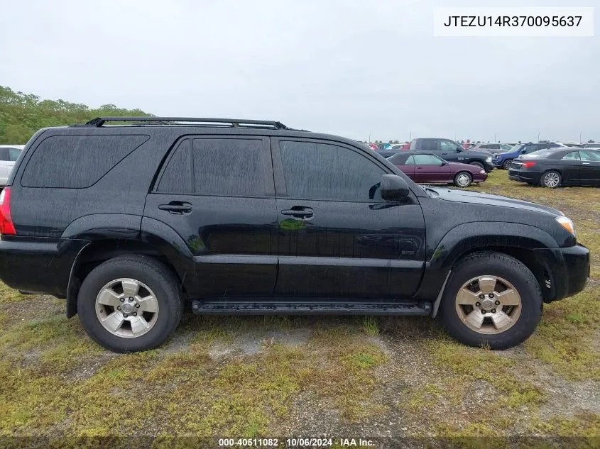 2007 Toyota 4Runner Sr5/Sport VIN: JTEZU14R370095637 Lot: 40511082