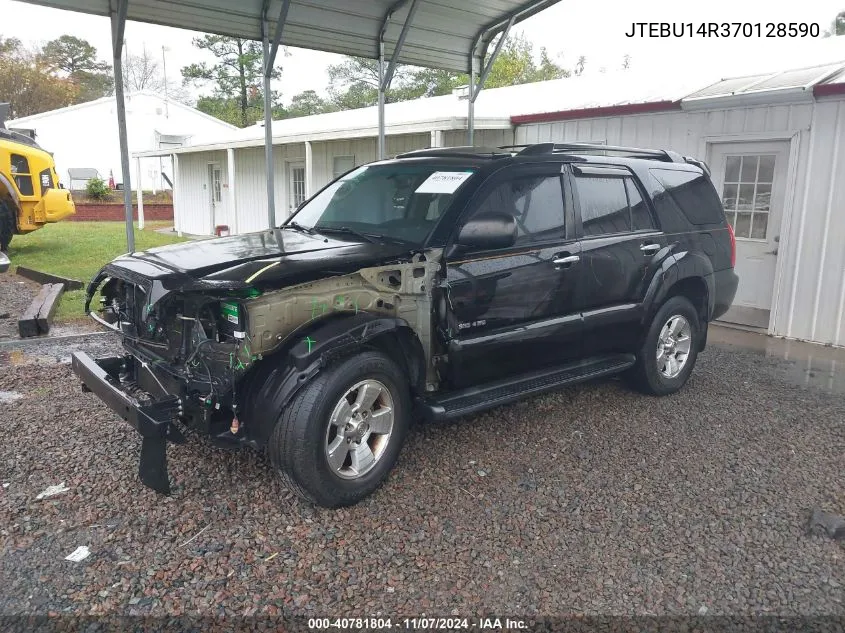 JTEBU14R370128590 2007 Toyota 4Runner Sr5 V6