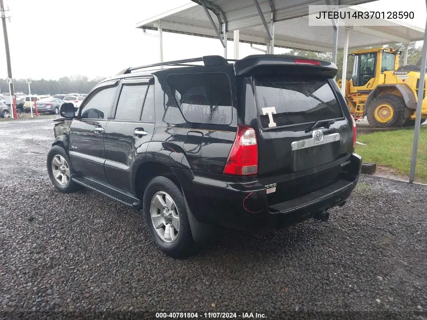 JTEBU14R370128590 2007 Toyota 4Runner Sr5 V6