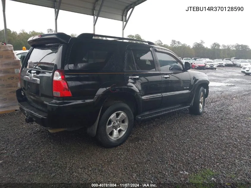 JTEBU14R370128590 2007 Toyota 4Runner Sr5 V6