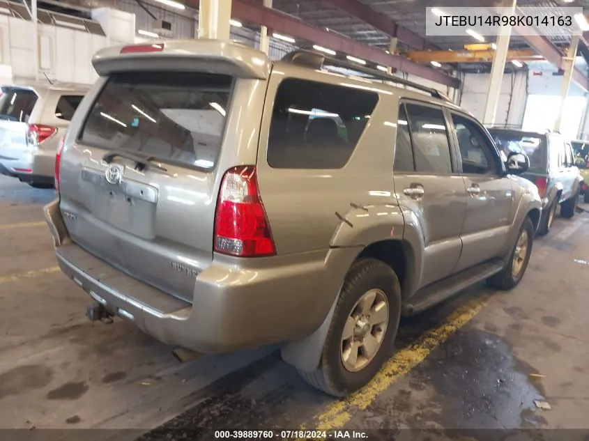 JTEBU14R98K014163 2008 Toyota 4Runner Sr5 V6