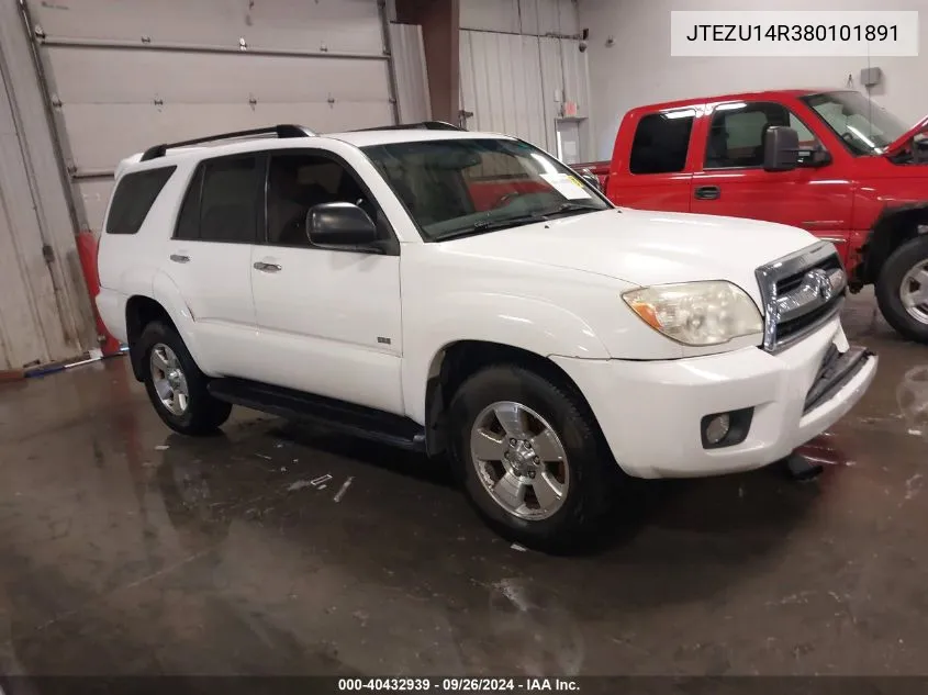 JTEZU14R380101891 2008 Toyota 4Runner Sr5/Sport