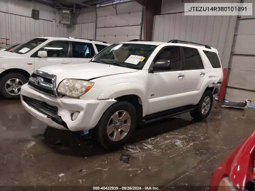 JTEZU14R380101891 2008 Toyota 4Runner Sr5/Sport