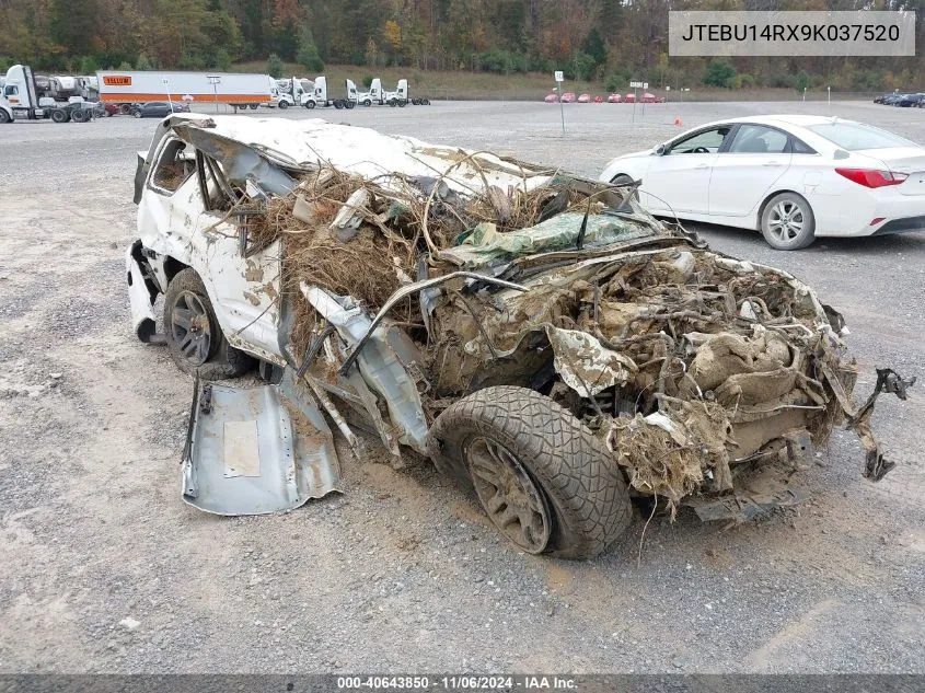 2009 Toyota 4Runner Sr5 V6 VIN: JTEBU14RX9K037520 Lot: 40643850