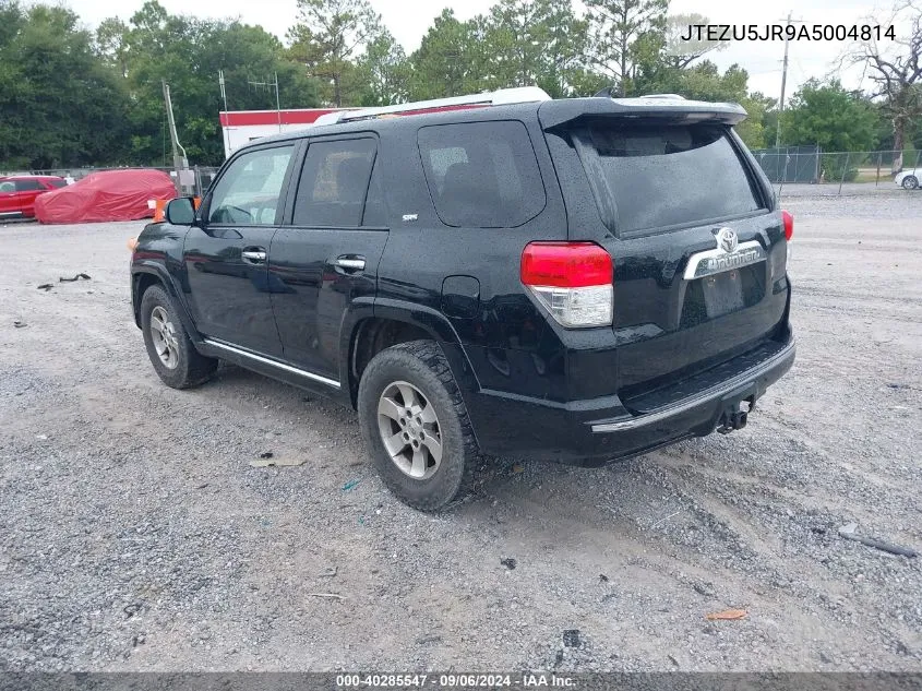 2010 Toyota 4Runner Sr5 V6 VIN: JTEZU5JR9A5004814 Lot: 40285547