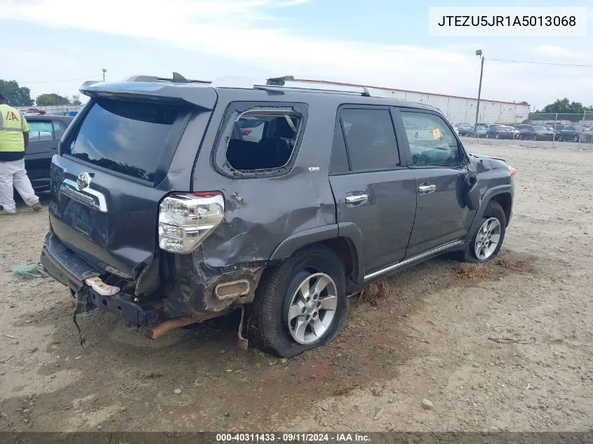 2010 Toyota 4Runner Sr5 V6 VIN: JTEZU5JR1A5013068 Lot: 40311433