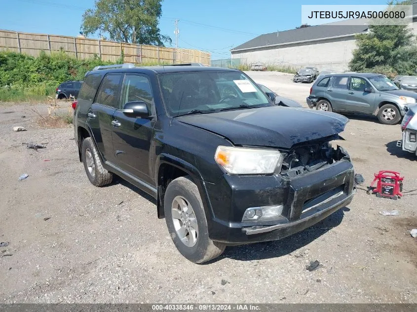 2010 Toyota 4Runner Sr5/Limited/Trail VIN: JTEBU5JR9A5006080 Lot: 40338346