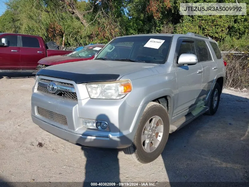 2010 Toyota 4Runner Sr5 V6 VIN: JTEZU5JR3A5009992 Lot: 40382009