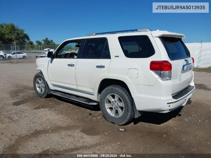 2010 Toyota 4Runner Sr5 V6 VIN: JTEBU5JR9A5013935 Lot: 40410888