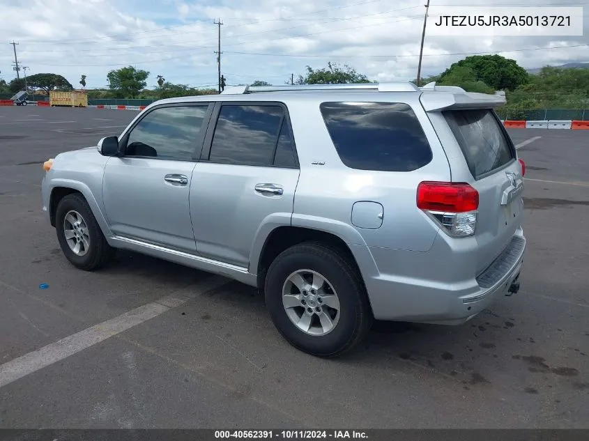 2010 Toyota 4Runner Limited V6/Sr5 V6 VIN: JTEZU5JR3A5013721 Lot: 40562391