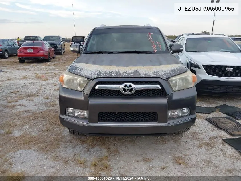 2010 Toyota 4Runner Sr5 V6 VIN: JTEZU5JR9A5000956 Lot: 40601529