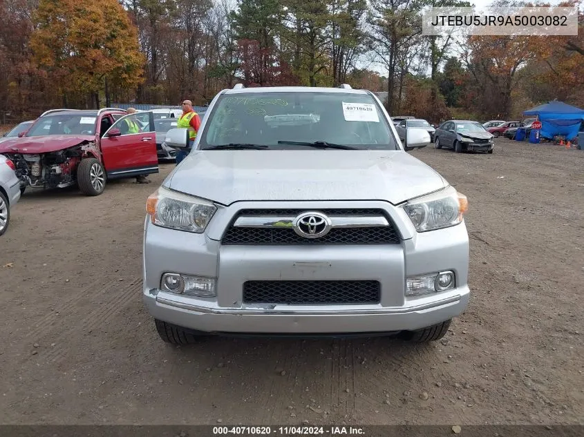 2010 Toyota 4Runner Sr5 V6 VIN: JTEBU5JR9A5003082 Lot: 40710620