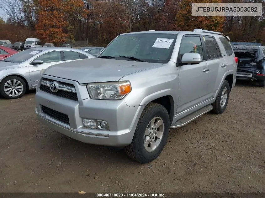 2010 Toyota 4Runner Sr5 V6 VIN: JTEBU5JR9A5003082 Lot: 40710620