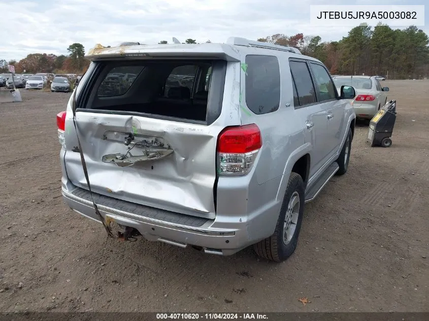 2010 Toyota 4Runner Sr5 V6 VIN: JTEBU5JR9A5003082 Lot: 40710620