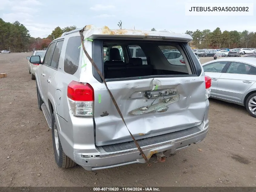 2010 Toyota 4Runner Sr5 V6 VIN: JTEBU5JR9A5003082 Lot: 40710620