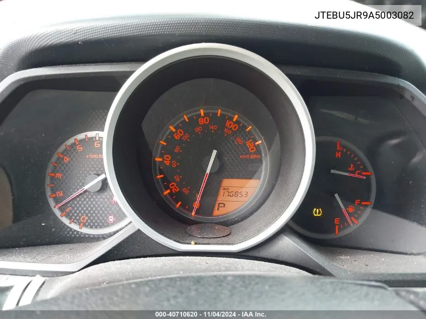 JTEBU5JR9A5003082 2010 Toyota 4Runner Sr5 V6