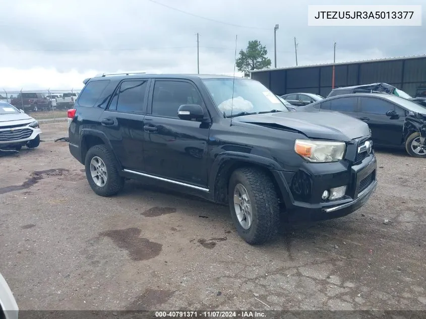 2010 Toyota 4Runner Sr5 V6 VIN: JTEZU5JR3A5013377 Lot: 40791371