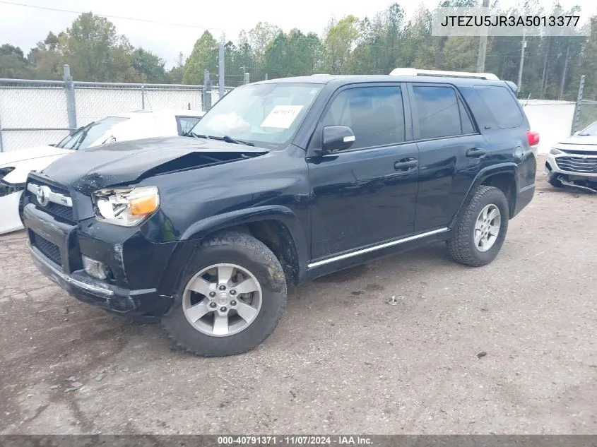 2010 Toyota 4Runner Sr5 V6 VIN: JTEZU5JR3A5013377 Lot: 40791371