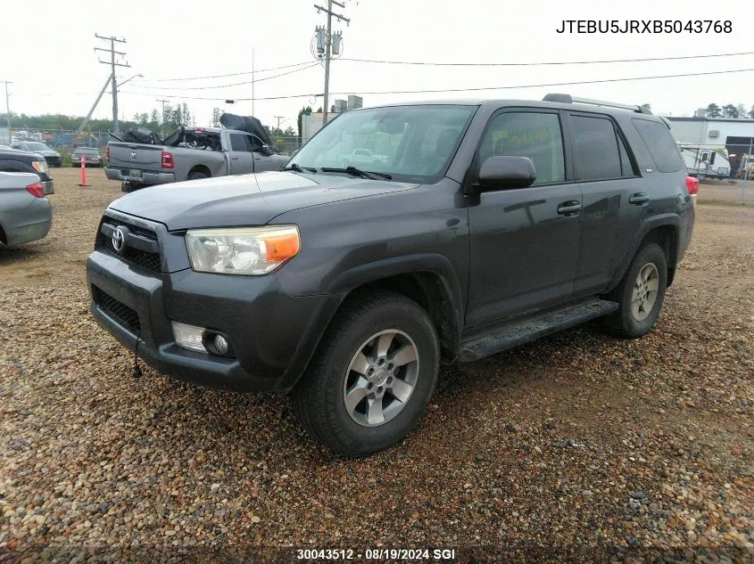 JTEBU5JRXB5043768 2011 Toyota 4Runner Sr5/Limited/Trail