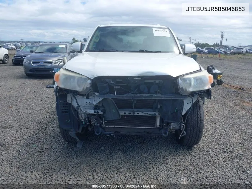 JTEBU5JR5B5046853 2011 Toyota 4Runner Limited V6