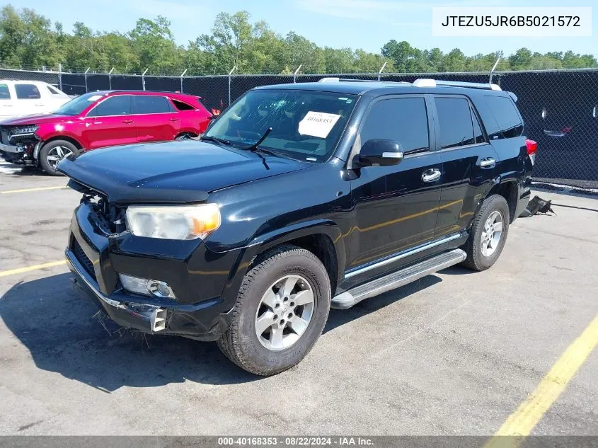 JTEZU5JR6B5021572 2011 Toyota 4Runner Sr5 V6