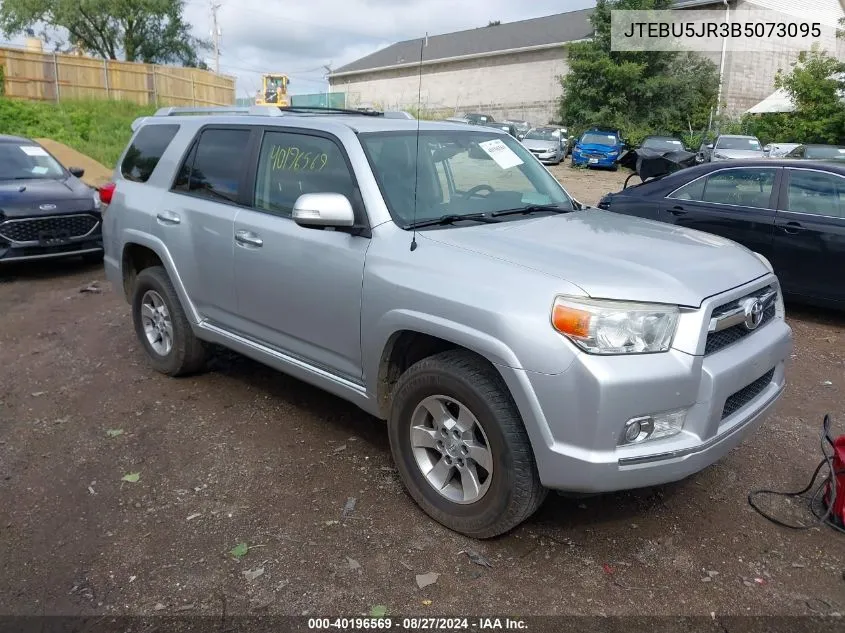 2011 Toyota 4Runner Sr5 V6 VIN: JTEBU5JR3B5073095 Lot: 40196569