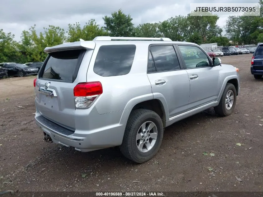 2011 Toyota 4Runner Sr5 V6 VIN: JTEBU5JR3B5073095 Lot: 40196569