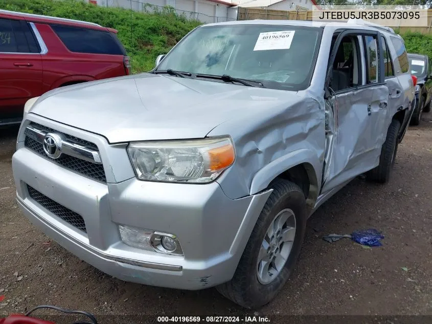 2011 Toyota 4Runner Sr5 V6 VIN: JTEBU5JR3B5073095 Lot: 40196569