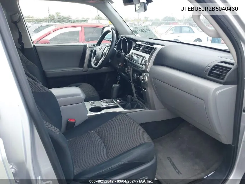 JTEBU5JR2B5040430 2011 Toyota 4Runner Sr5/Limited/Trail