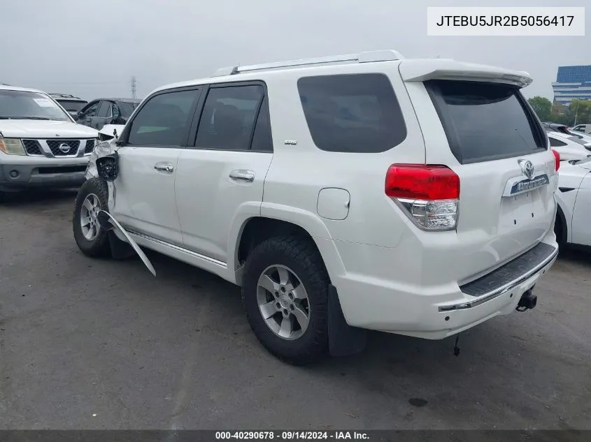 JTEBU5JR2B5056417 2011 Toyota 4Runner Sr5 V6