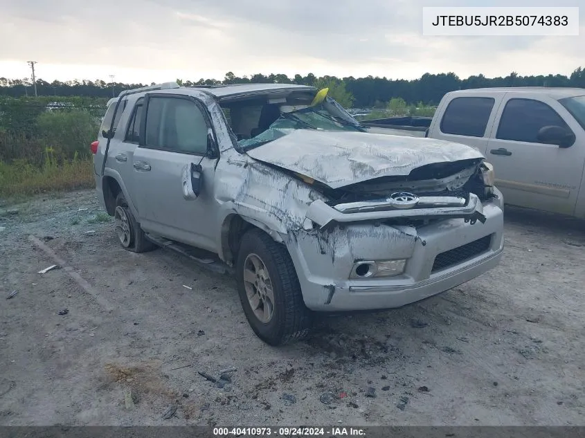 JTEBU5JR2B5074383 2011 Toyota 4Runner Sr5 V6