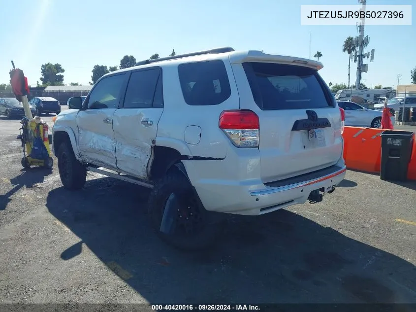 JTEZU5JR9B5027396 2011 Toyota 4Runner Sr5 V6