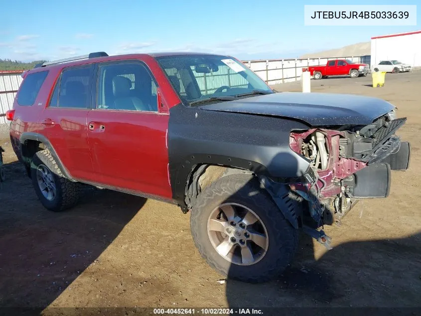 JTEBU5JR4B5033639 2011 Toyota 4Runner Sr5 V6