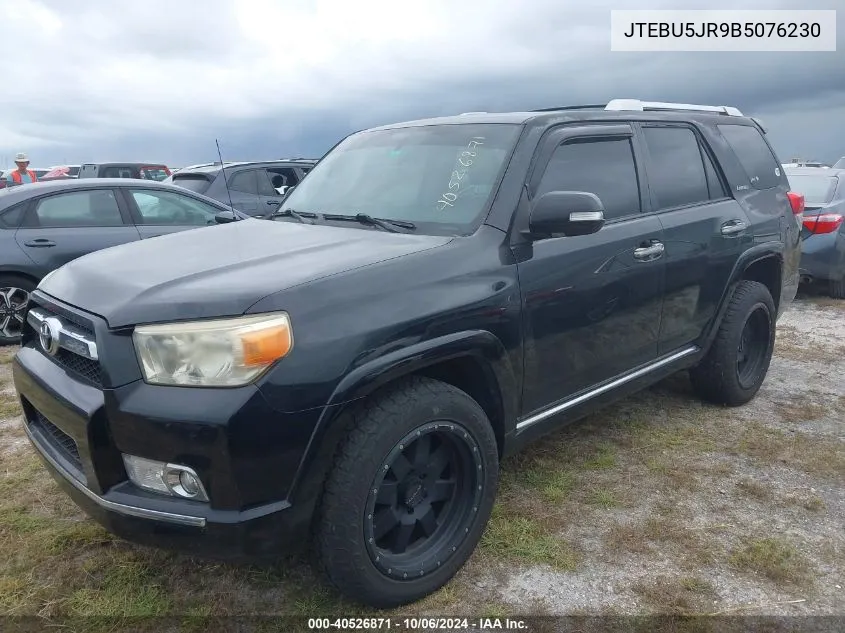 2011 Toyota 4Runner Sr5/Limited/Trail VIN: JTEBU5JR9B5076230 Lot: 40526871