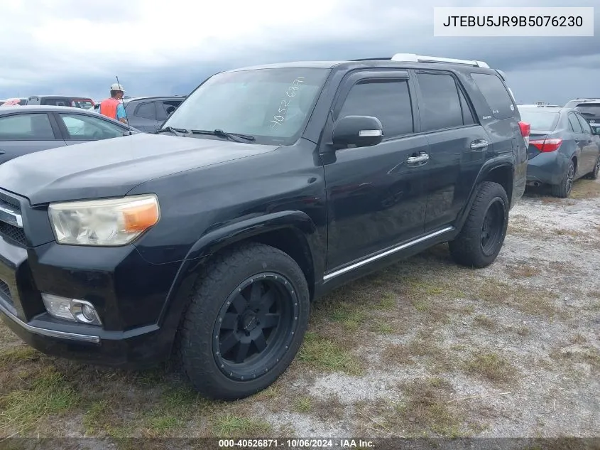 2011 Toyota 4Runner Sr5/Limited/Trail VIN: JTEBU5JR9B5076230 Lot: 40526871