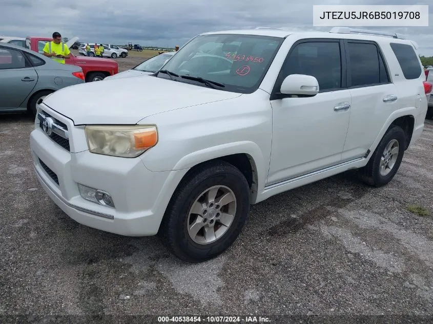 JTEZU5JR6B5019708 2011 Toyota 4Runner Sr5/Limited